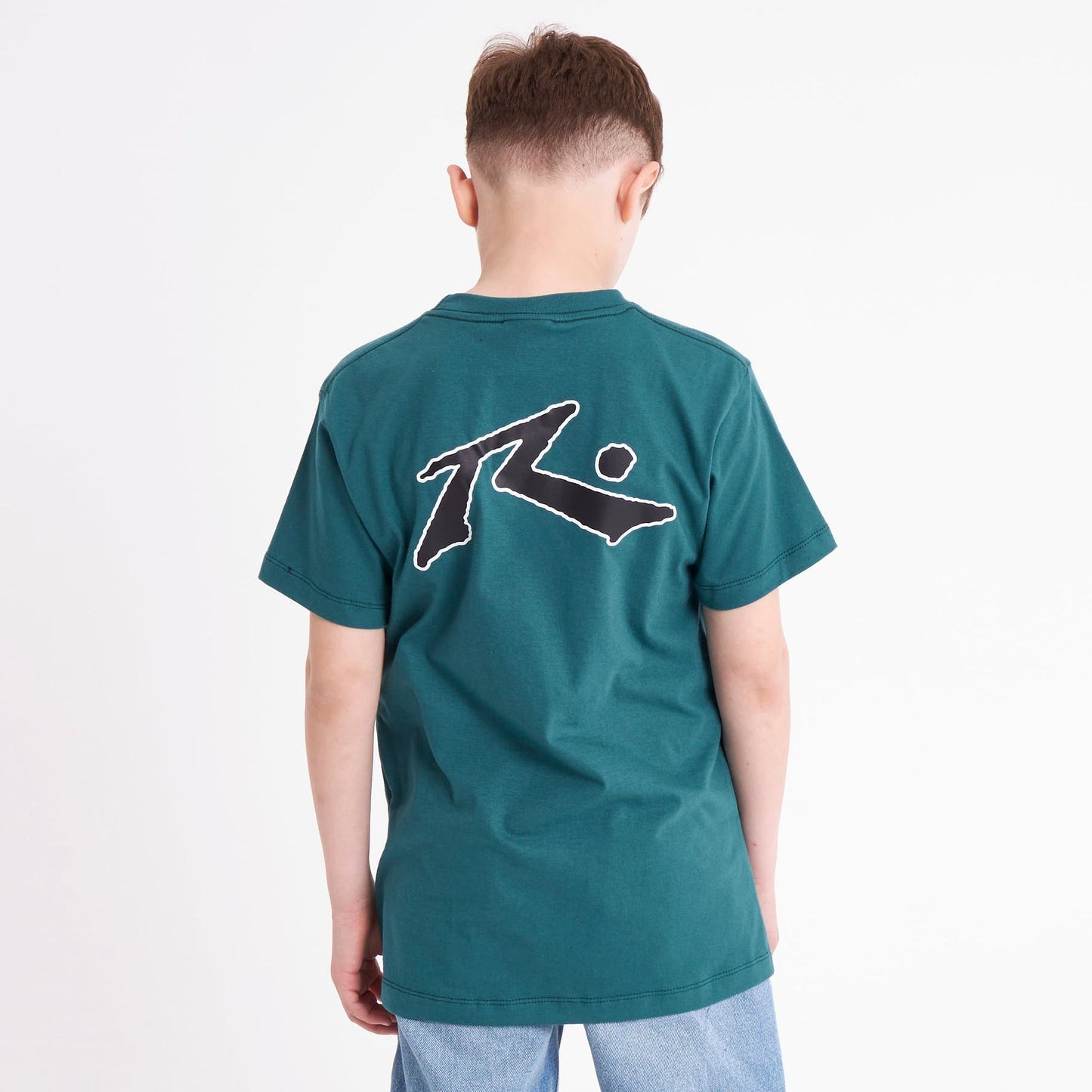 Remera Mc Rusty Competition 2.0 Tee Jr Green B/Black