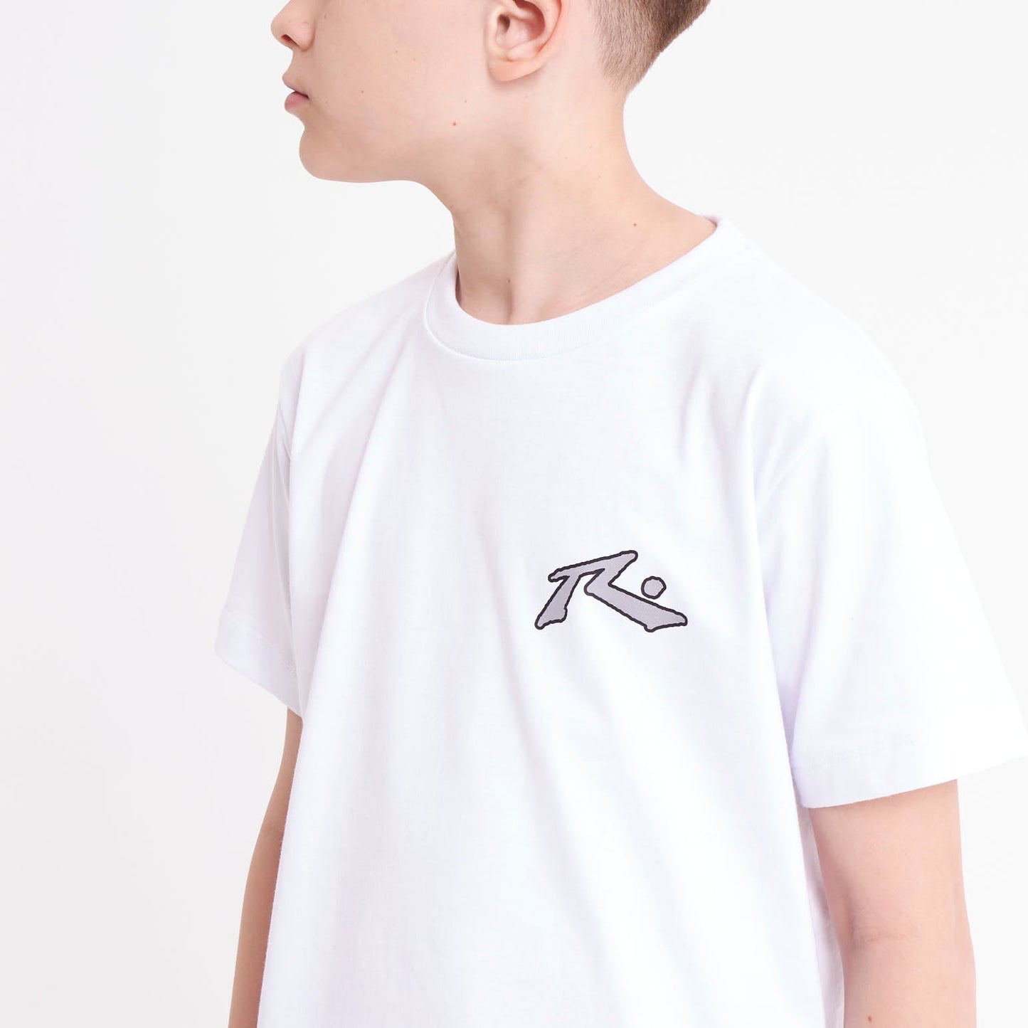 Remera Mc Rusty Competition 2.0 Tee Jr White/Grey