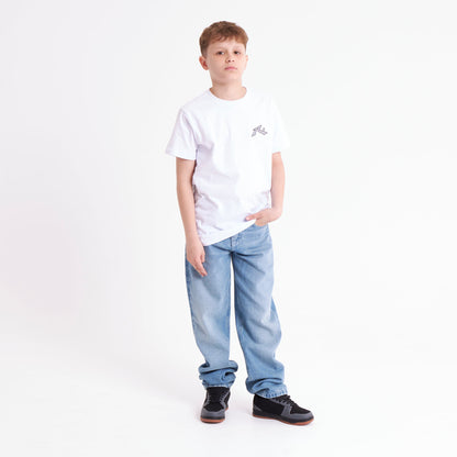 Remera Mc Rusty Competition 2.0 Tee Jr White/Grey