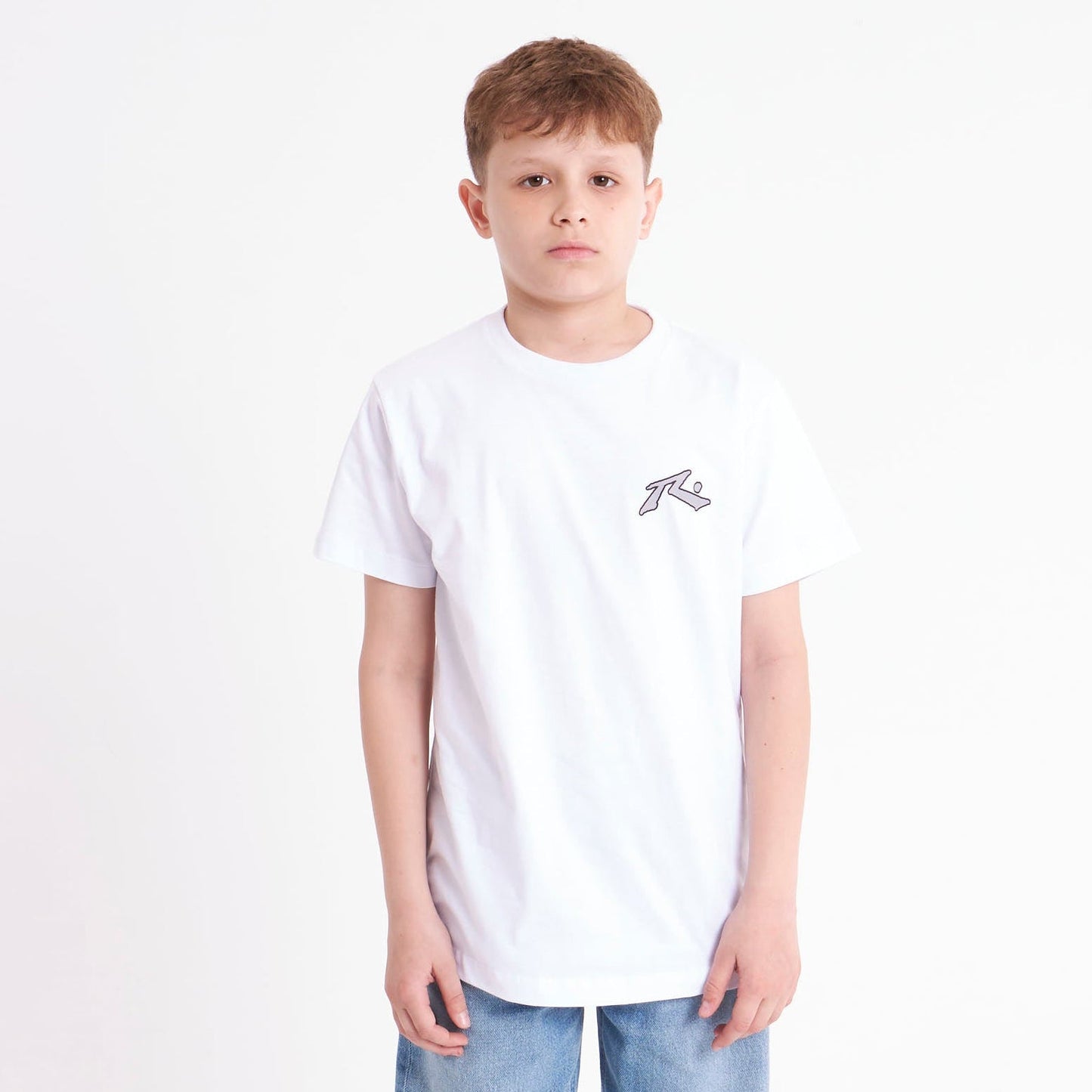 Remera Mc Rusty Competition 2.0 Tee Jr White/Grey