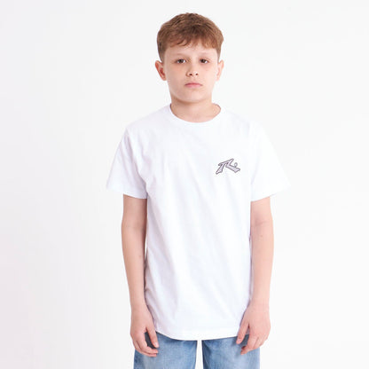Remera Mc Rusty Competition 2.0 Tee Jr White/Grey