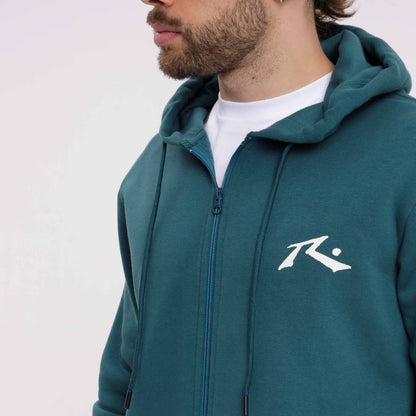 Campera Canguro Rusty Competition Zh Green B/Ecru