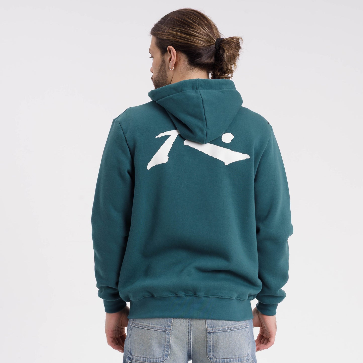 Campera Canguro Rusty Competition Zh Green B/Ecru