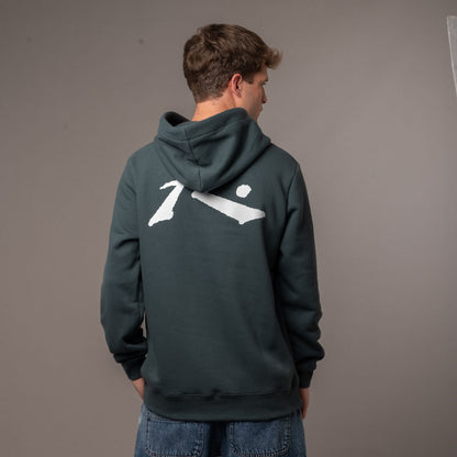 Campera Canguro Rusty Competition Green Gables/White