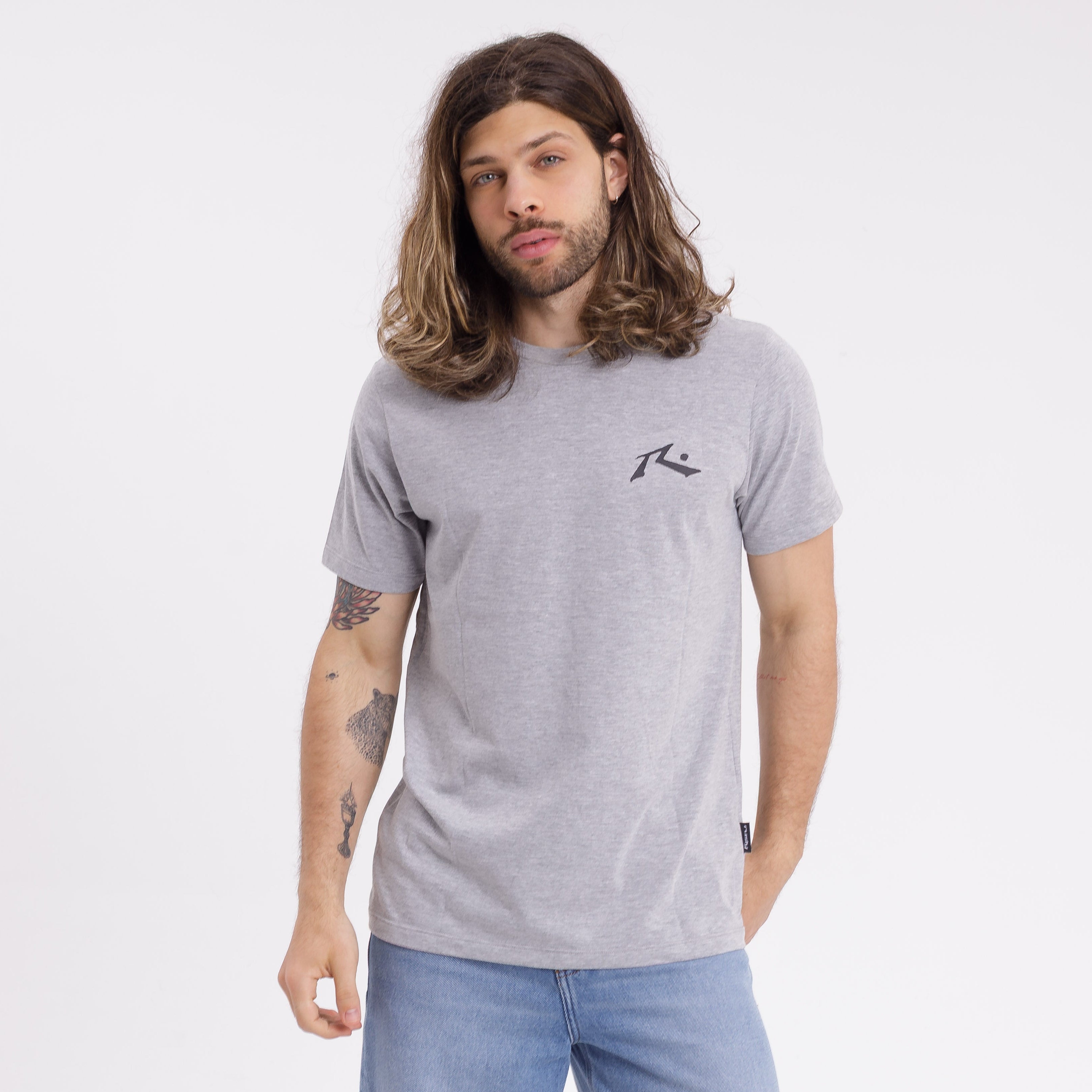 Remera Mc Rusty Competition Tee Grey Marle/Black