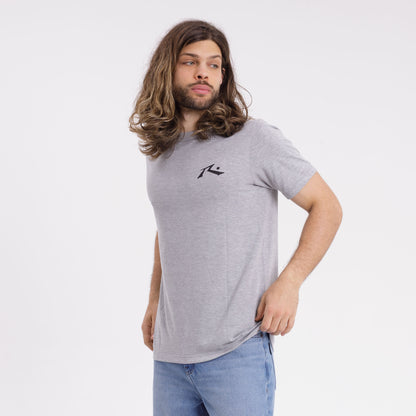 Remera Mc Rusty Competition Tee Grey Marle/Black