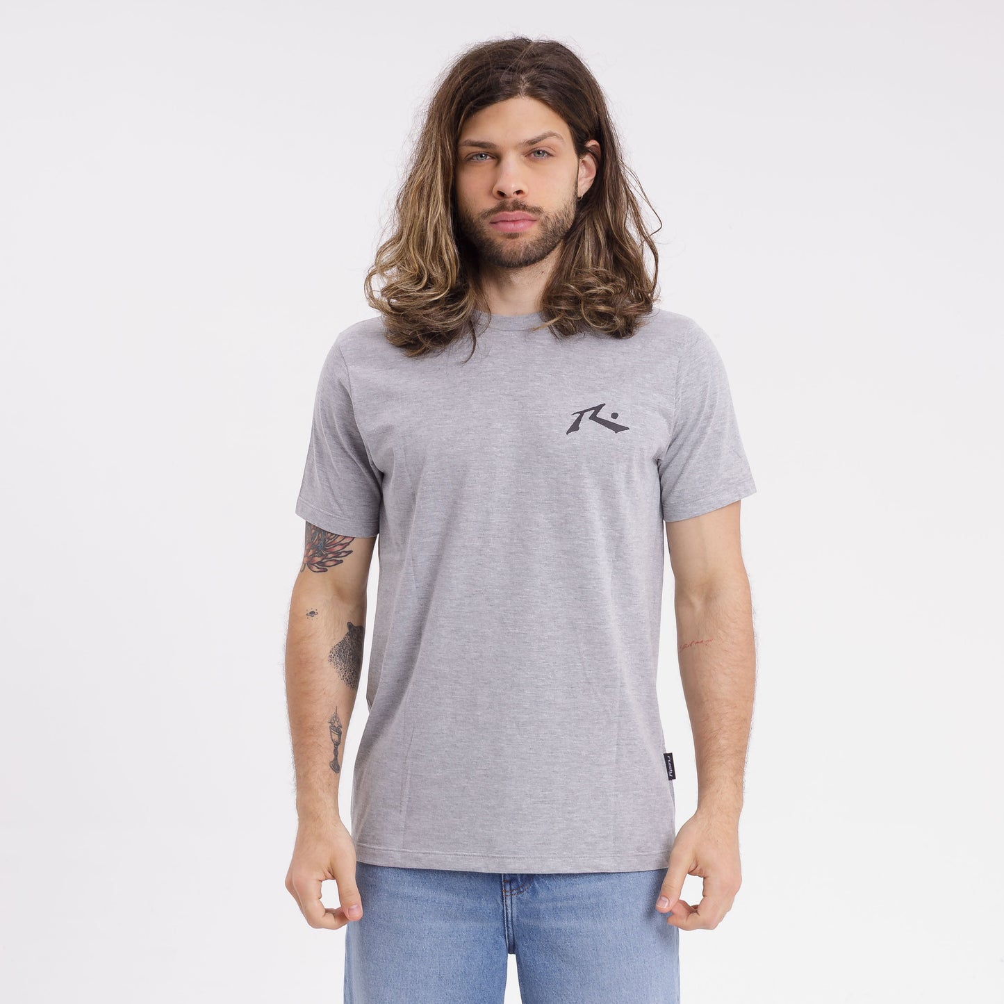 Remera Mc Rusty Competition Tee Grey Marle/Black