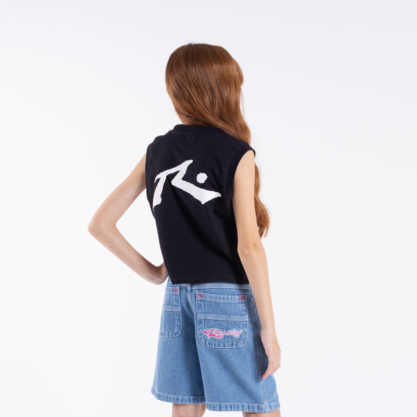 Musculosa Rusty Competition Muscle Girls Black