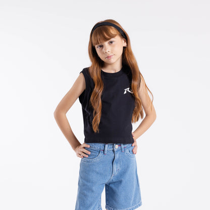 Musculosa Rusty Competition Muscle Girls Black