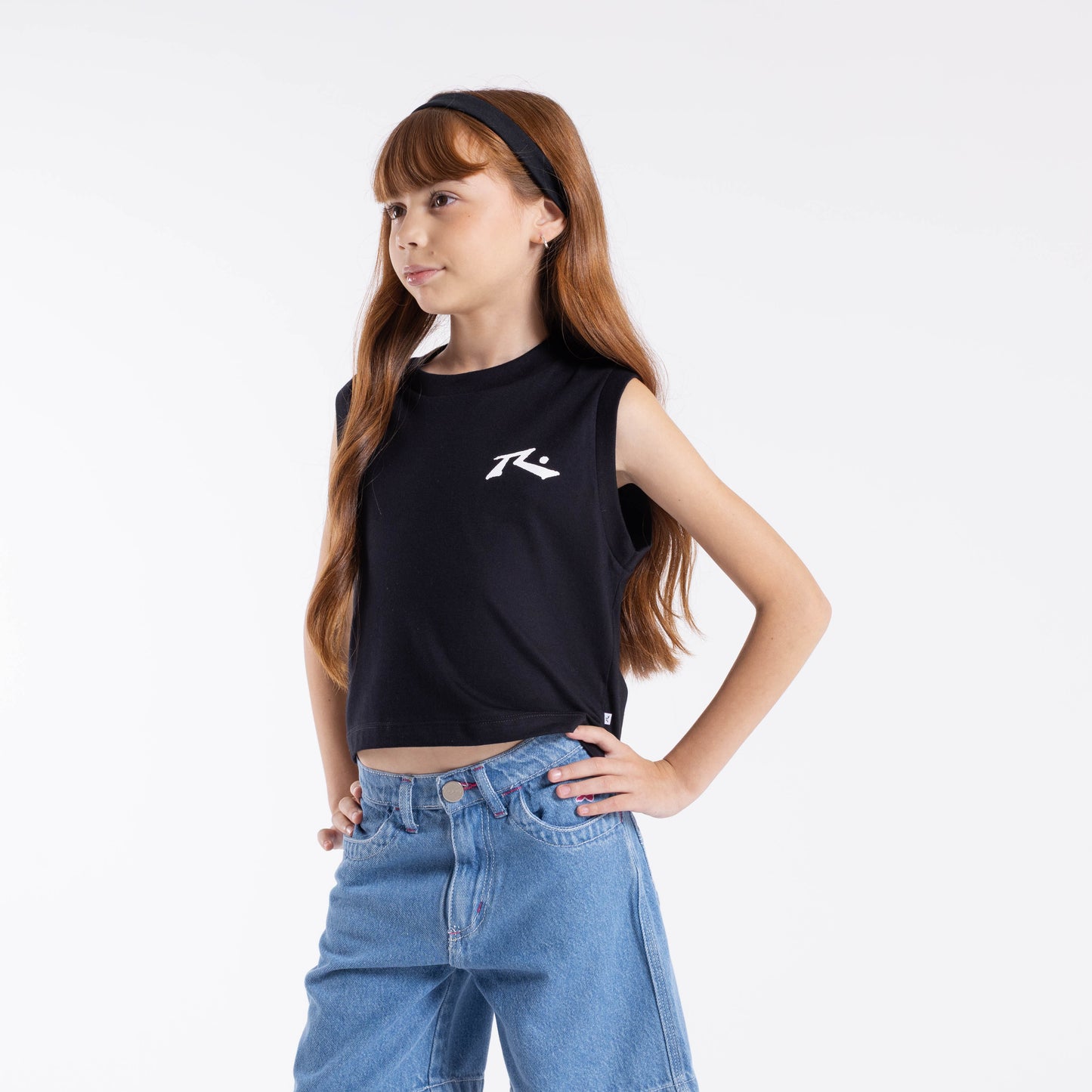 Musculosa Rusty Competition Muscle Girls Black