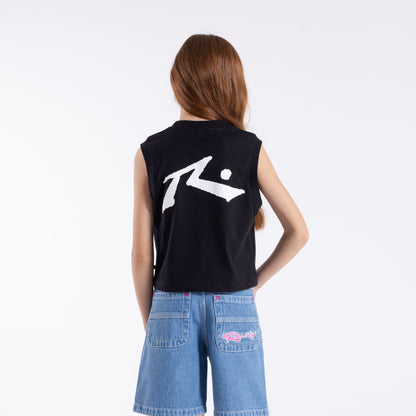 Musculosa Rusty Competition Muscle Girls Black