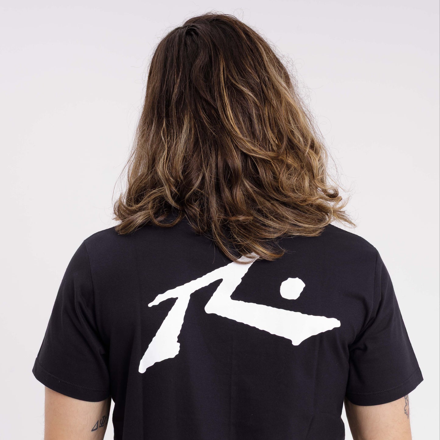 Remera Hombre Rusty Competition Negra
