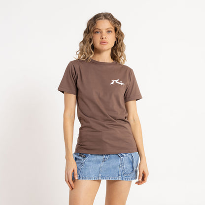 Remera Mc Rusty Competition Tee Ld Pinecone