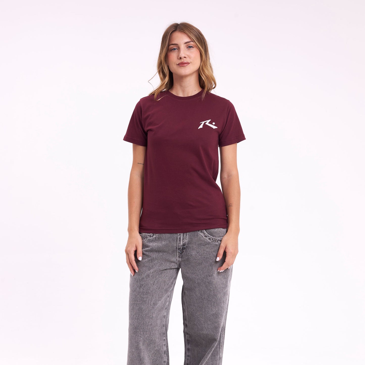 Remera Mc Rusty Competition Tee Ld Burgundy