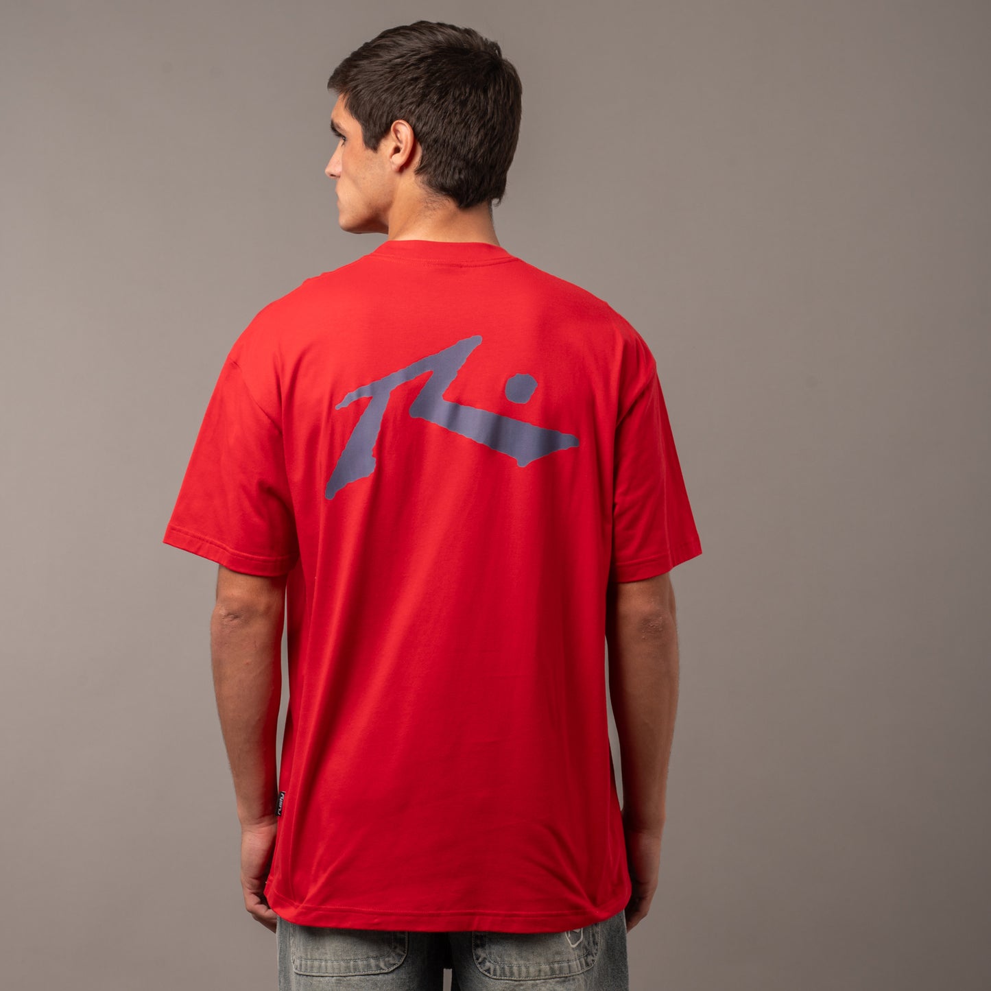 Remera Rusty Competition X Red/Navy Blue