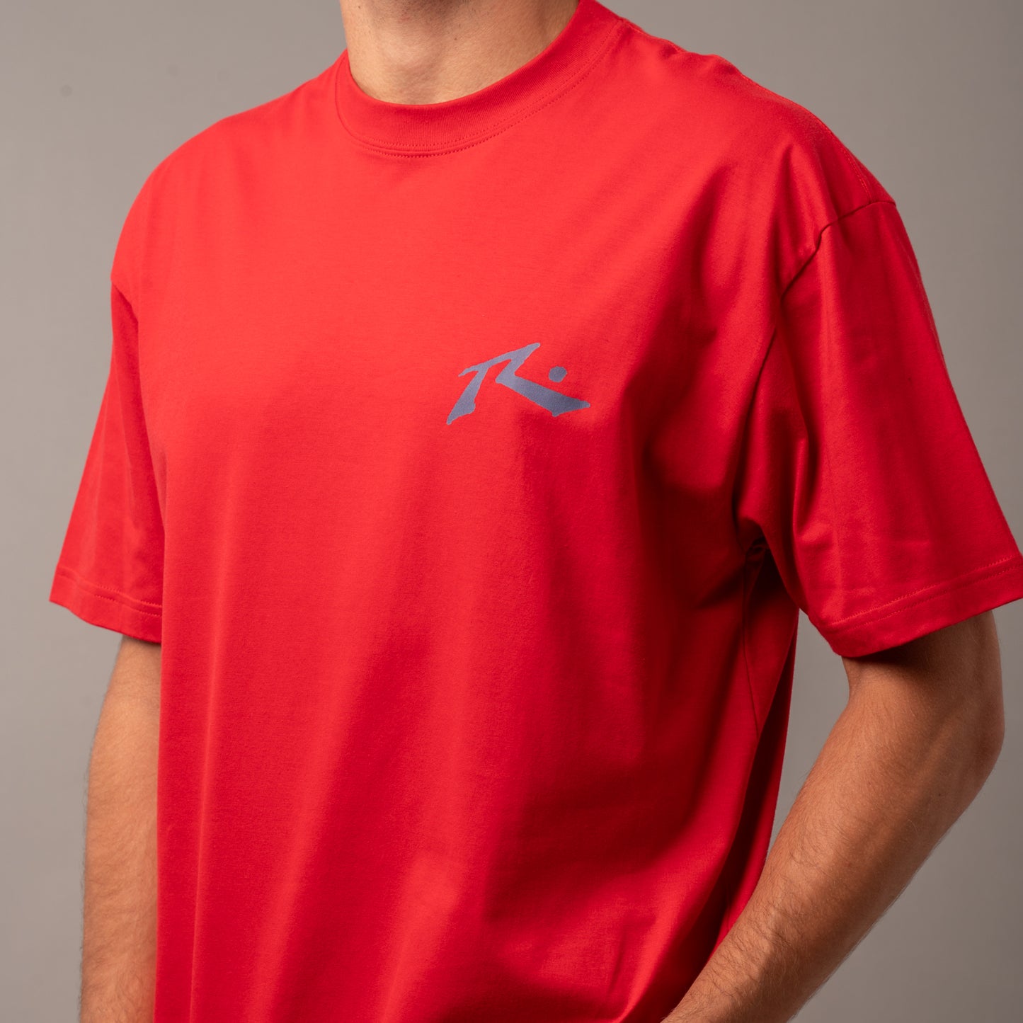 Remera Rusty Competition X Red/Navy Blue