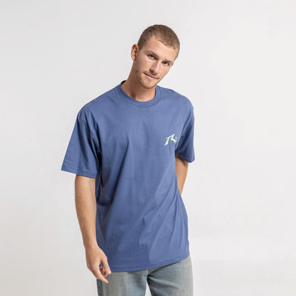 Remera Mc Rusty Competition V.2 Tee Denim Blue/Mint