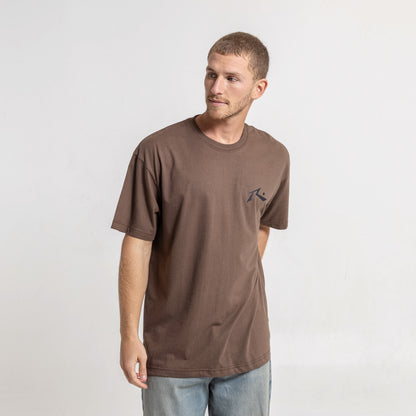 Remera Mc Rusty Competition V.2 Tee Pinecone/Black