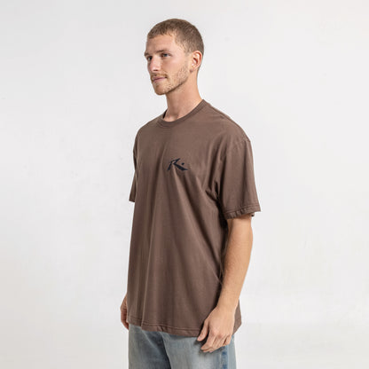 Remera Mc Rusty Competition V.2 Tee Pinecone/Black