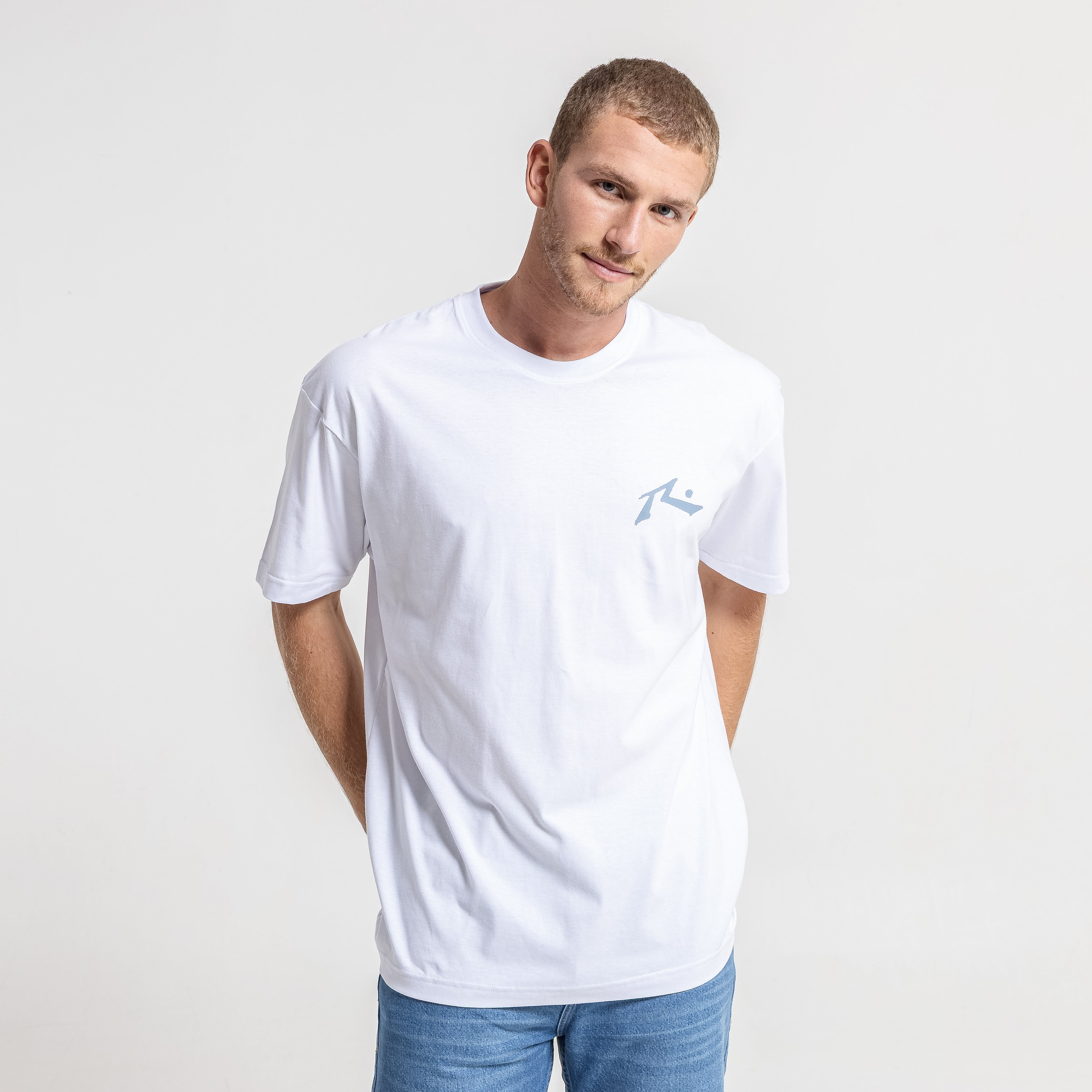 Remera Mc Rusty Competition X 2 Tee White/China Blue