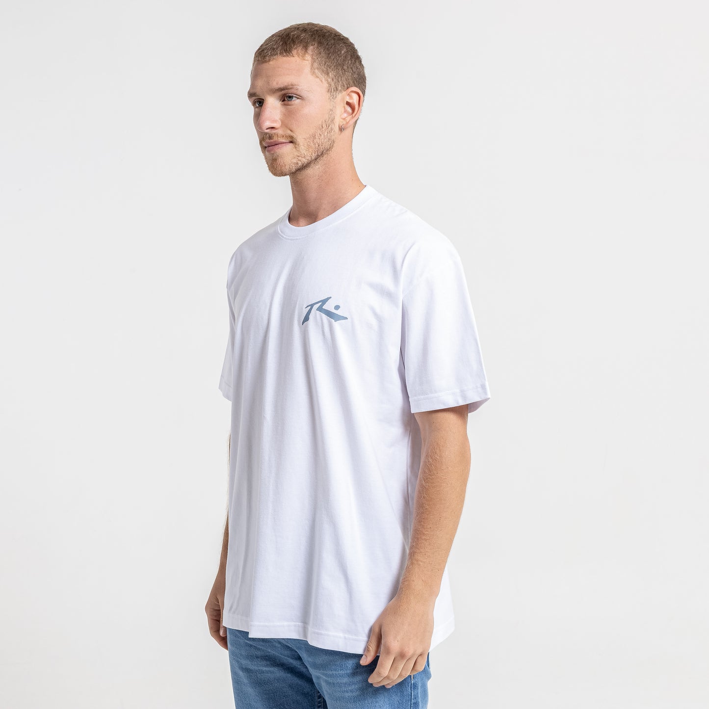 Remera Mc Rusty Competition X 2 Tee White/China Blue
