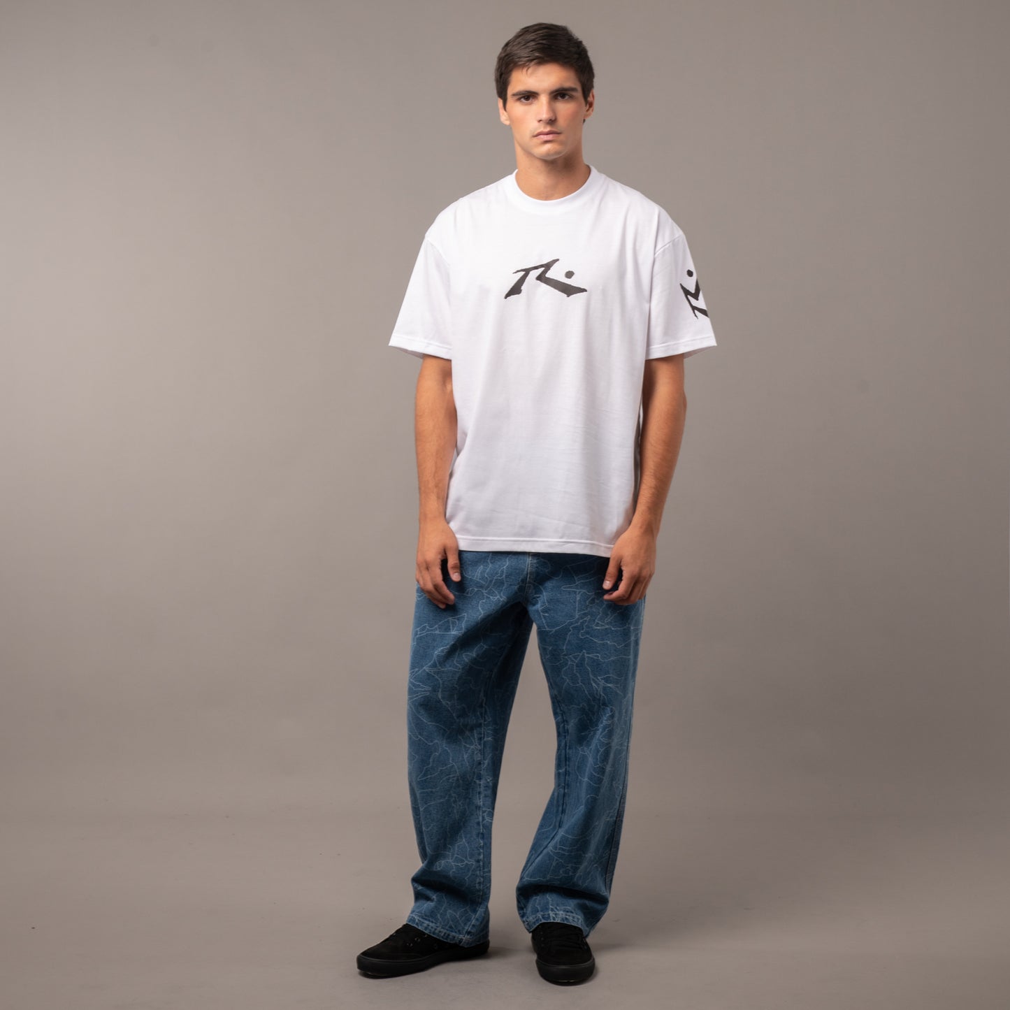 Remera Rusty Comp Revolution White