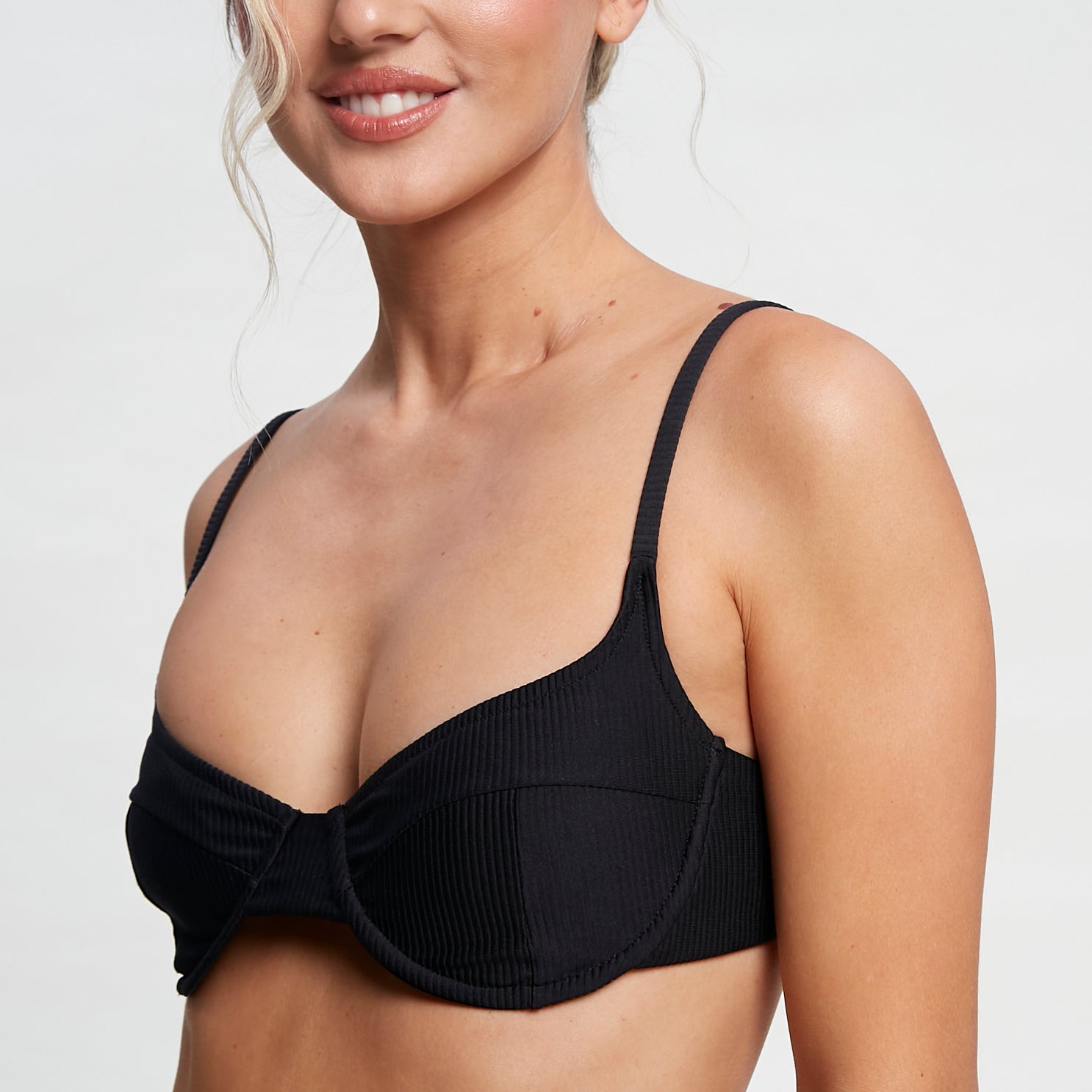Bikini Alto Rusty Connect Balconette Bik Top Ld Black
