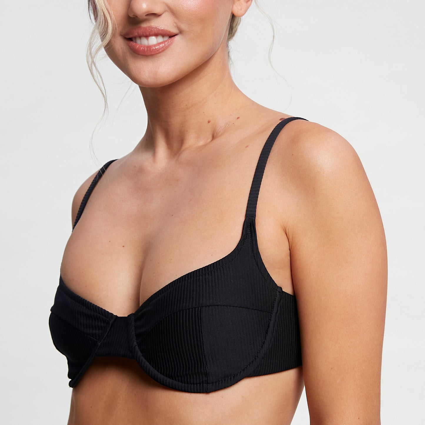 Bikini Alto Rusty Connect Balconette Bik Top Ld Black
