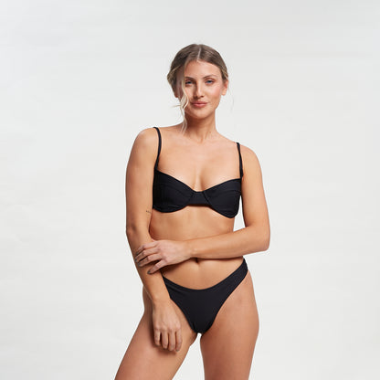 Bikini Alto Rusty Connect Balconette Bik Top Ld Black