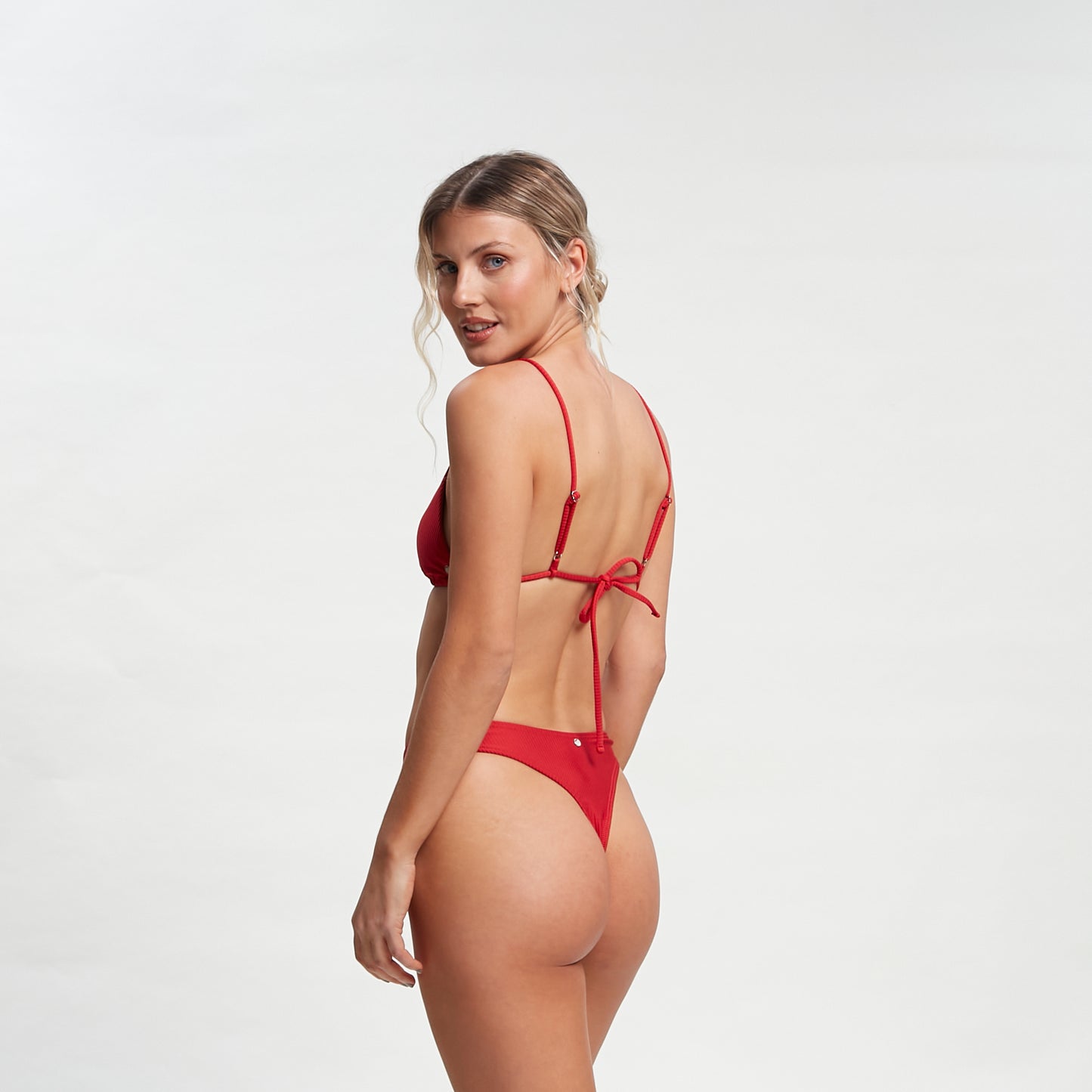 Bikini Bajo Rusty Connect Colaless Bik Pant Ld Fiesta Red