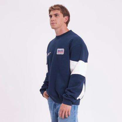 Buzo Rusty Coolangata Speed Crew Navy Blue