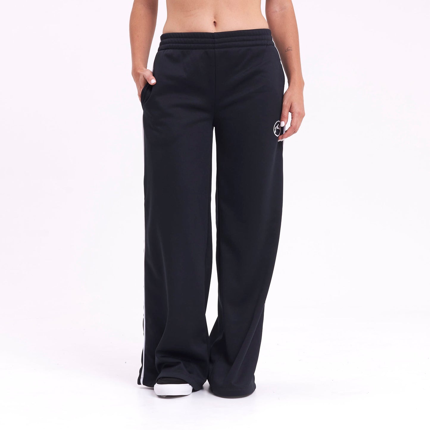 Jogging Rusty Creep Mid Rise Trackpant Ld Black