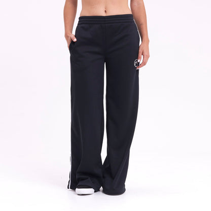 Jogging Rusty Creep Mid Rise Trackpant Ld Black
