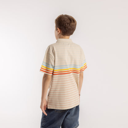 Chomba Mc Rusty Cutback Polo Jr Off White