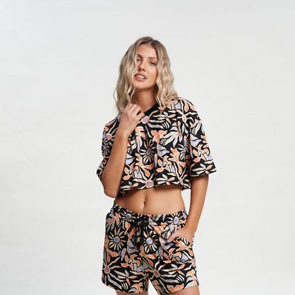 Short Sport Rusty Cutout Short Ld Black