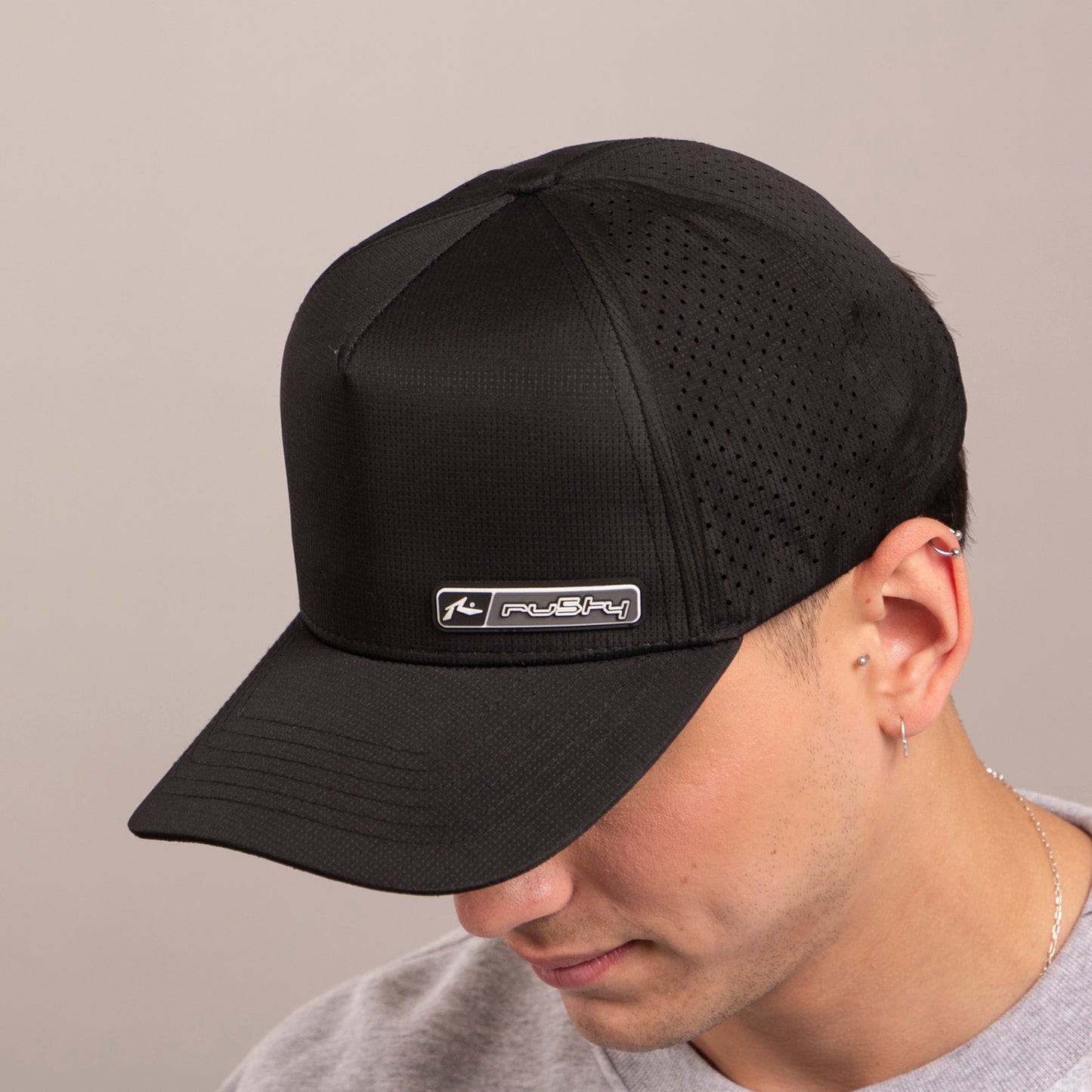 Gorra Rusty Cyber Cap Jr Black