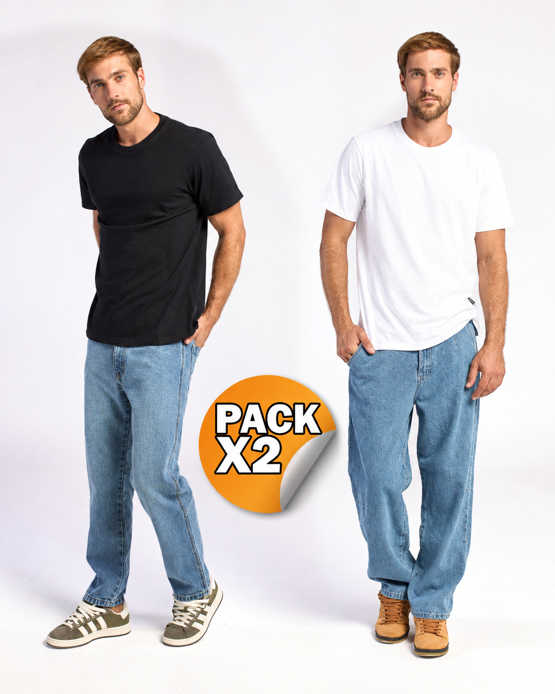 Remera Mc Rusty All Night Tee Pack X2 Surtido