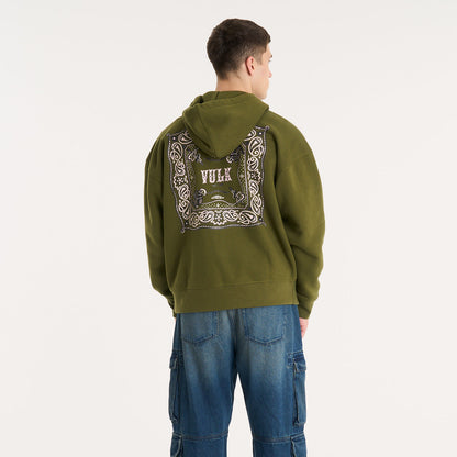 Campera Canguro Vulk Dallas Ziphood Green