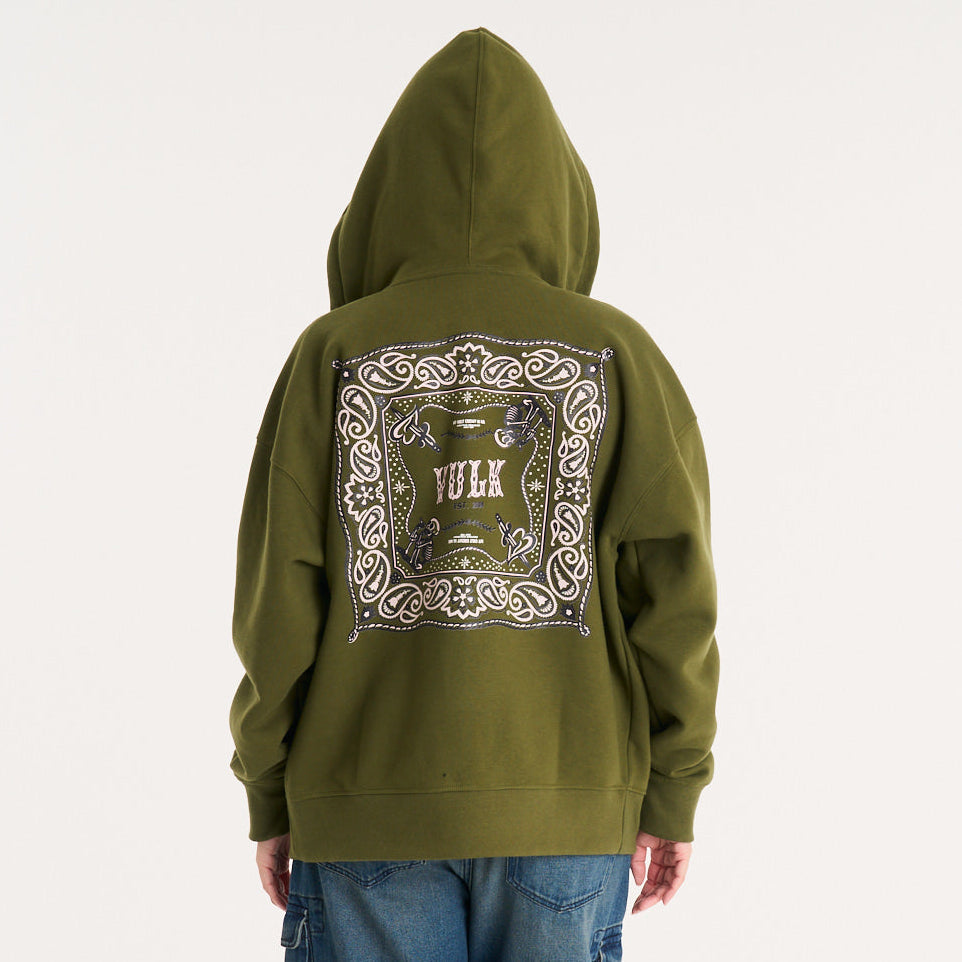 Campera Canguro Vulk Dallas Ziphood Green