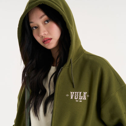 Campera Canguro Vulk Dallas Ziphood Green