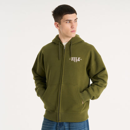 Campera Canguro Vulk Dallas Ziphood Green
