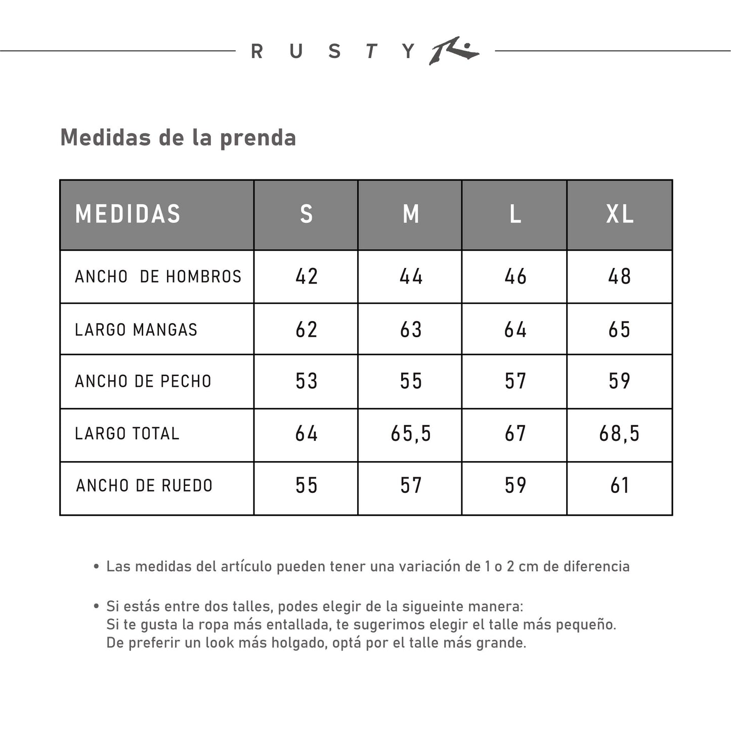 Campera Abrigo Rusty Memories Puffer Coat French Roast