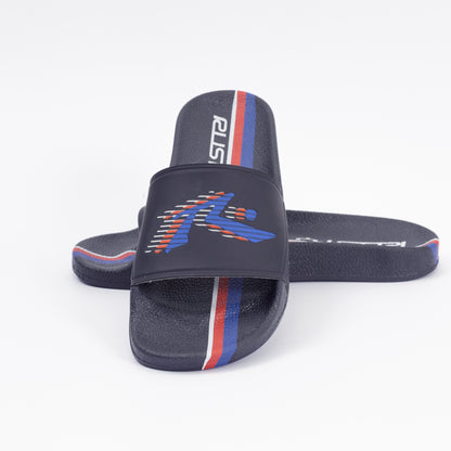 Ojotas Rusty Datsoon Slide Navy Blue