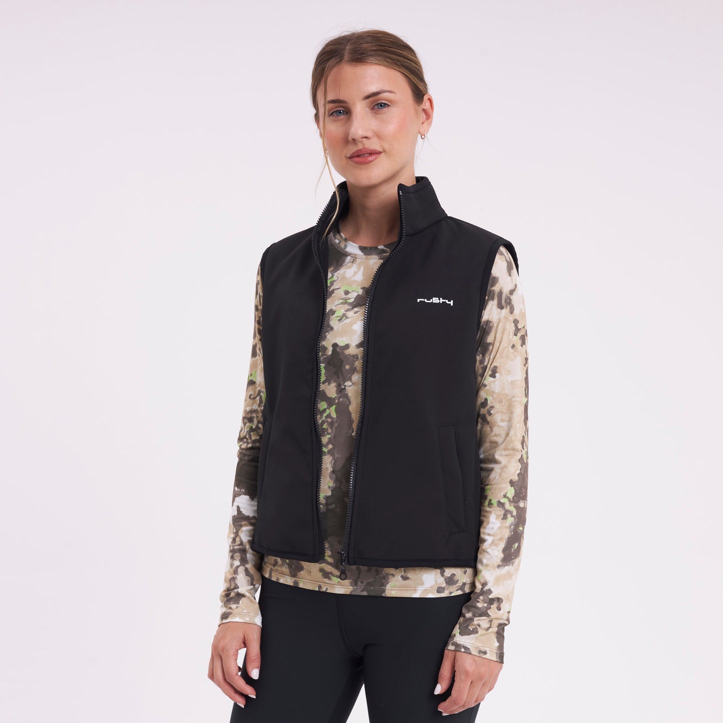 Chaleco Rusty Day Dreamer Sporty Vest Ld Black