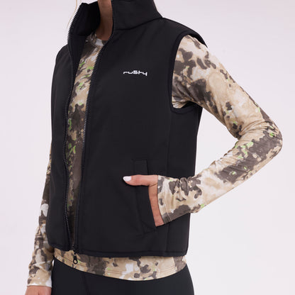 Chaleco Rusty Day Dreamer Sporty Vest Ld Black