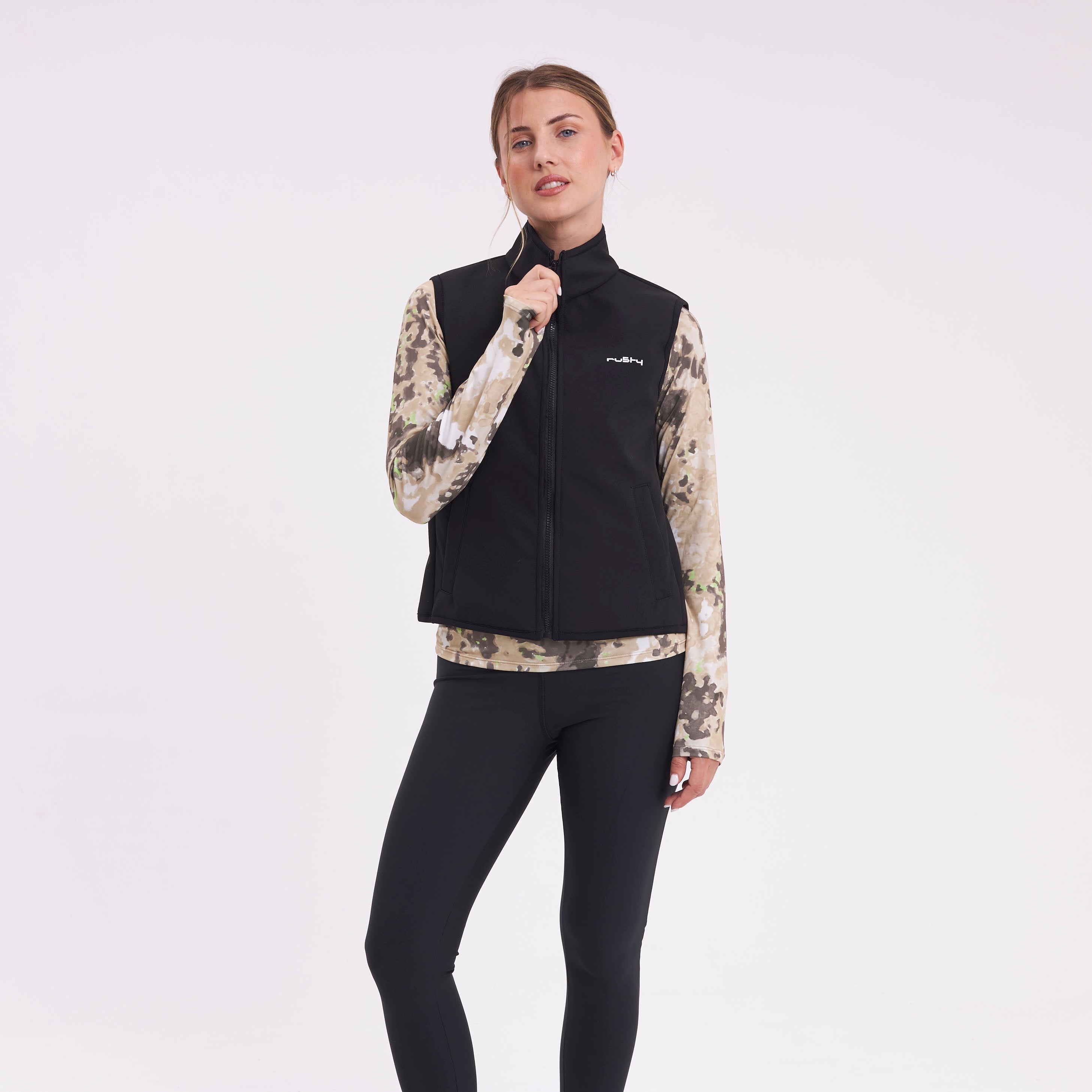Chaleco Rusty Day Dreamer Sporty Vest Ld Black