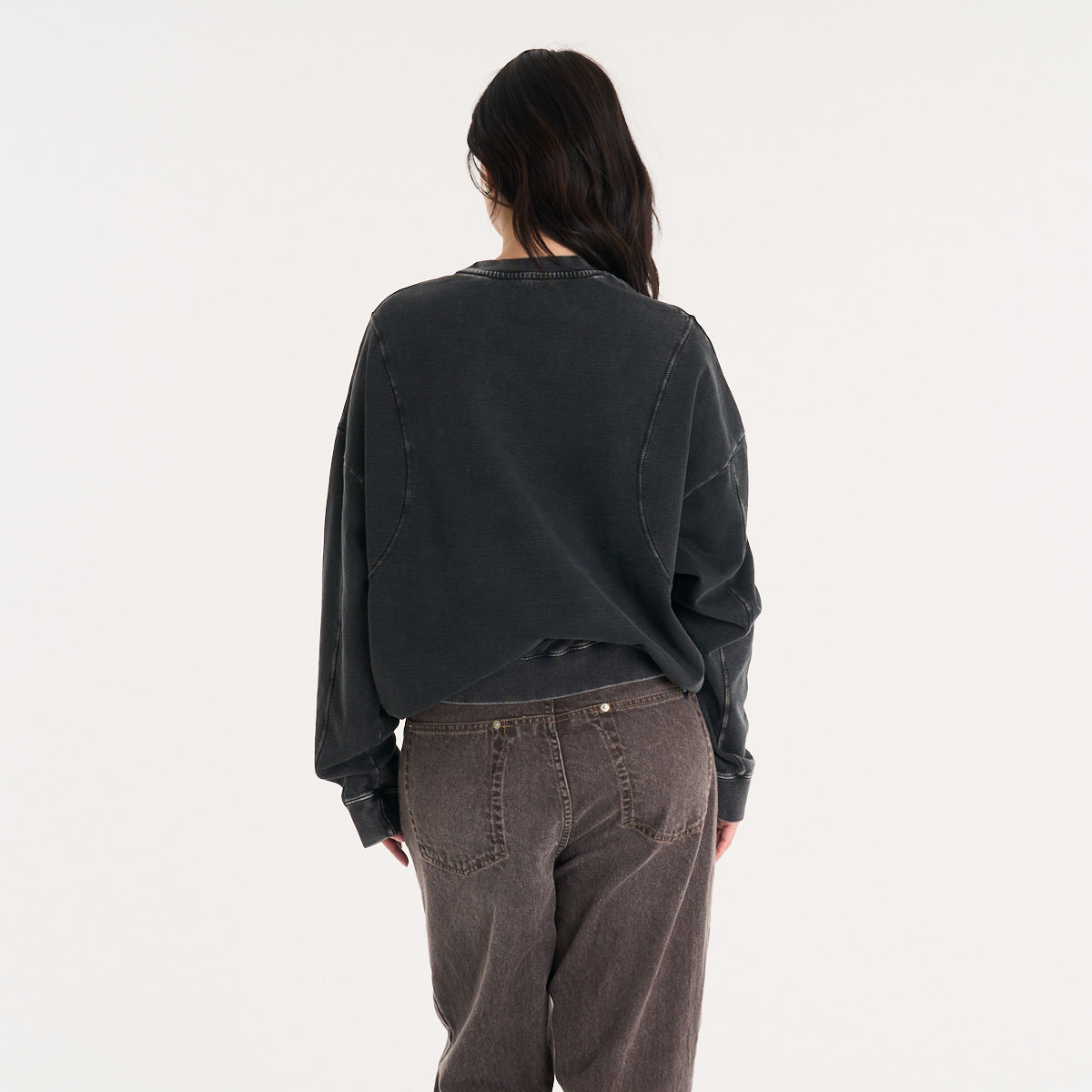 Buzo Vulk Diffuse Crew Black