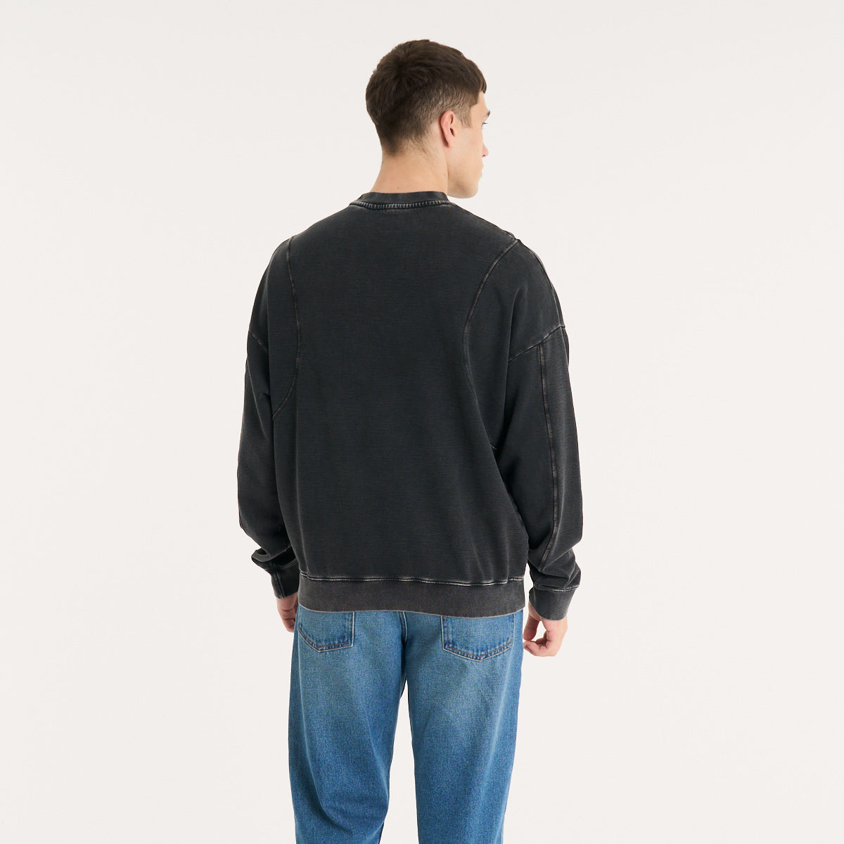 Buzo Vulk Diffuse Crew Black