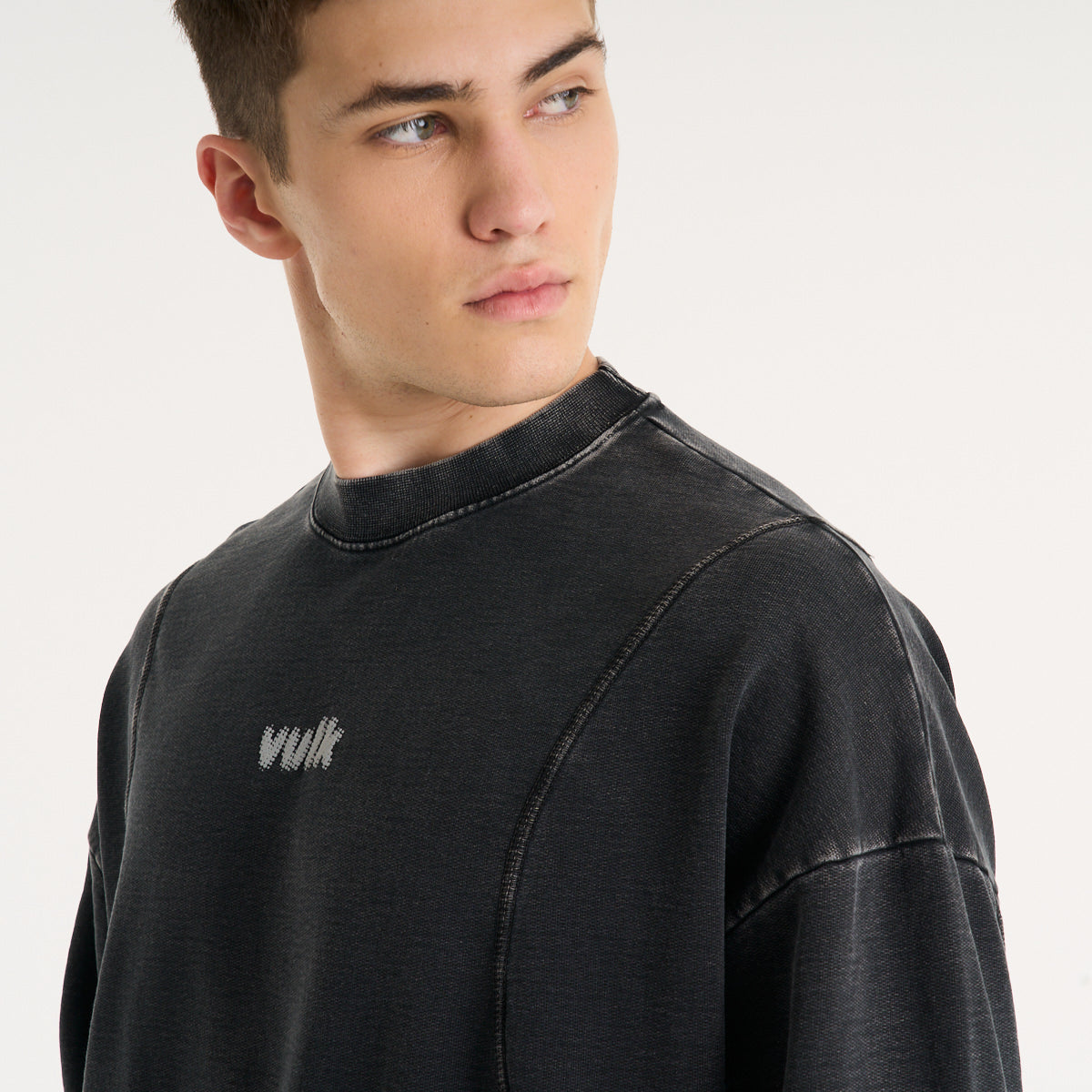 Buzo Vulk Diffuse Crew Black