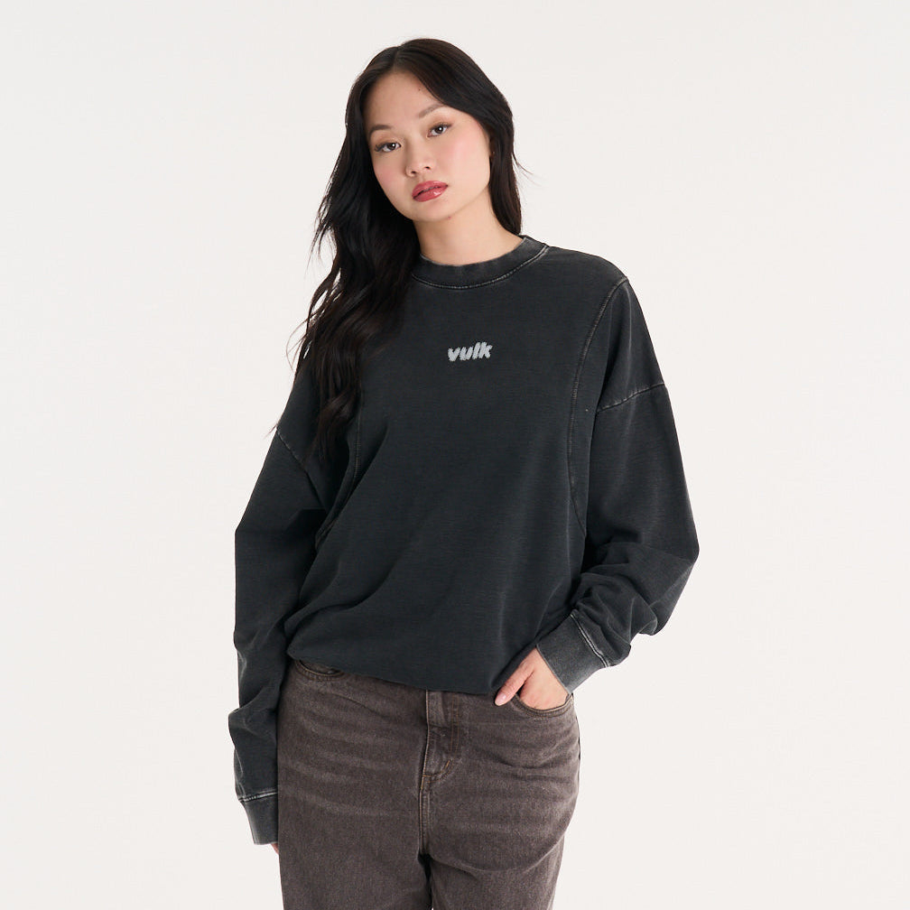 Buzo Vulk Diffuse Crew Black